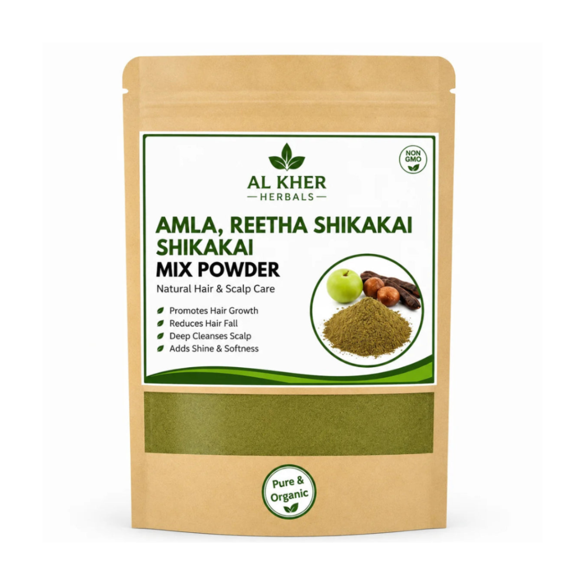 Amla Reetha Shikakai Mix Powder