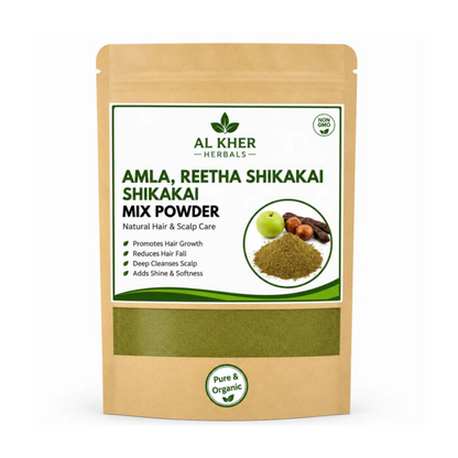 Amla Reetha Shikakai Mix Powder