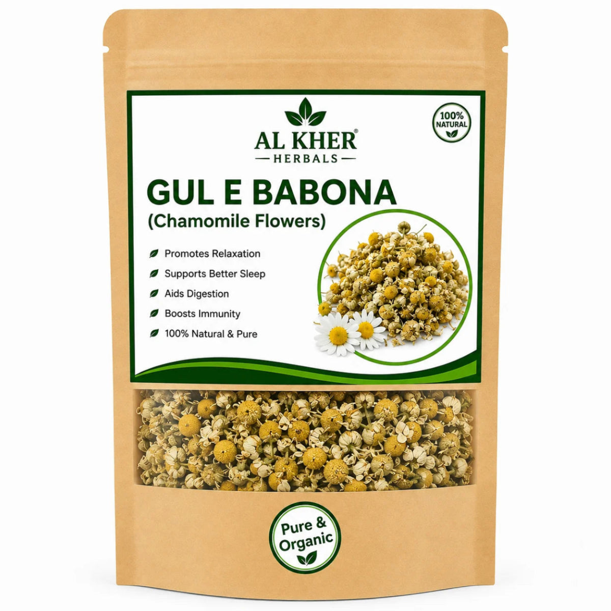 Gul-e-Baboona (Chamomile Flowers)