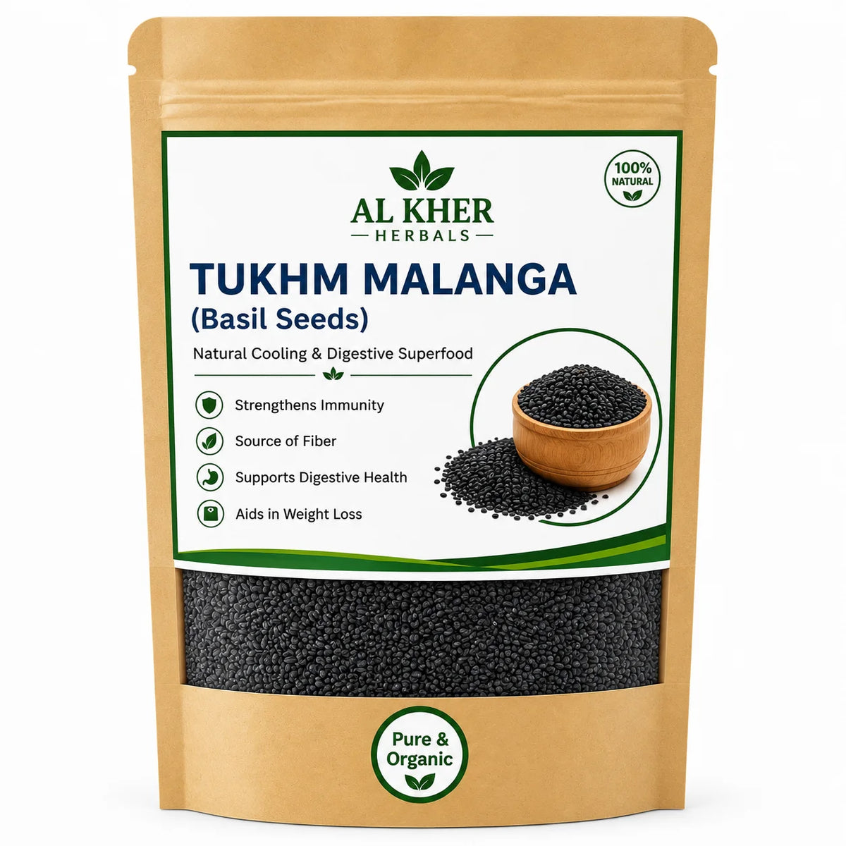 Tukh Malanga (Basil Seeds)