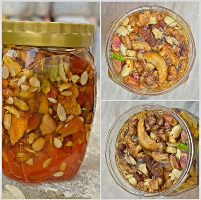 Mix Dry Fruits in Honey